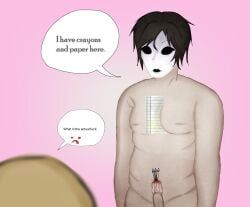 masky, creepypasta, marble_hornets, black_eyes, black_hair