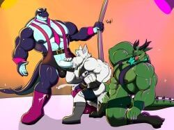 deckar, fraye, azu, somniumfox, anal_sex