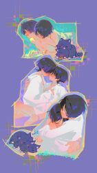 scaramouche_(genshin_impact), wanderer_(genshin_impact), genshin_impact, 2boys, alternate_costume
