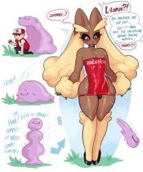 ditto, generation_1_pokemon, generation_4_pokemon, lopunny, male_lopunny