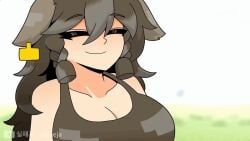 cow_(minecraft), minecraft, silpaeja, anime_girl, big_breasts
