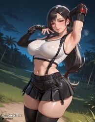tifa_lockhart, final_fantasy, final_fantasy_vii, naughtyfeetai, 1girl