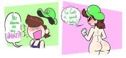 luigi, luigiette, mario_(series), nintendo, super_mario_bros.