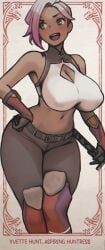 capcom, monster_hunter, thekite, 1girls, female