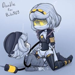 n_(murder_drones), v_(murder_drones), murder_drones, pachinsfw, blush