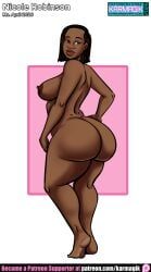 nicole_robinson, the_book_club, karmagik, 1girls, big_ass