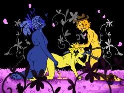 blue_(deltarune), flowery, yellow_(deltarune), deltarune, deltarune_chapter_5