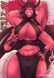 a'zieb, scarlet_king, armpits, black_hair, bride