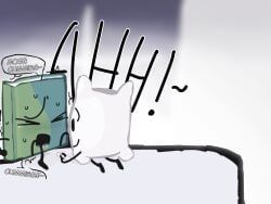 book_(bfdi), pillow_(bfdi), battle_for_dream_island, bfdi, object_shows