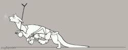 notjiffy, anthro, blush, bodily_fluids, bondage