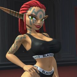 ashelin_praxis, blacked, jak_and_daxter, 1girls, big_breasts