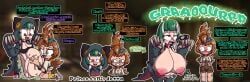 fu_orostor, guita_hebby_fantasia, remlin_tysark, gachiakuta, princessbirdetta_(artist)