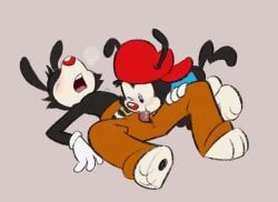 wakko_warner, yakko_warner, animaniacs, warner_brothers, 2boys