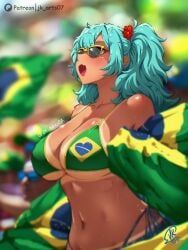 brazilian_miku, hatsune_miku, patreon, vocaloid, world_cup