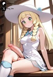 lillie_(pokemon), pokemon, nickythecreator, 1futa, 1girl