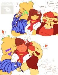elliot_(forsaken), scene_noob, blush, blushing, eating_pizza