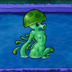sea-shroom_(pvz), plants_vs_zombies, waneczka228, 1boy, balls
