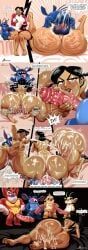 ace_(lilo_and_stitch), experiment_(lilo_and_stitch), penny_proud, reuben_(lilo_and_stitch), sparky_(lilo_and_stitch)