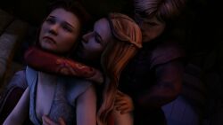 cersei_lannister, lena_headey, margaery_tyrell, natalie_dormer, peter_dinklage