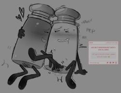pepper_(ii), salt_(ii), inanimate_insanity, object_shows, fingering_pussy