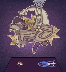 night_stalker_(fallout), fallout, microsoft, goldnamaterasu, ahegao