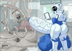 clyde_(jaymesvore), jaymesvore, android, android_boy, blue_body
