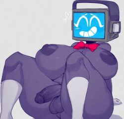 fandroid, lotl0ti_(artist), 1futa, 1girls, :d