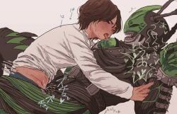 hajime_aikawa, joker_undead, kazuma_kenzaki, kamen_rider, kamen_rider_blade_(series)