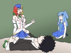 chrome-tan, internet_explorer-tan, internet_explorer_chan, google_chrome, internet_explorer