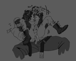 magnus_hammersmith, metal_masked_assassin, metalocalypse, fifthnail, belly_bulge