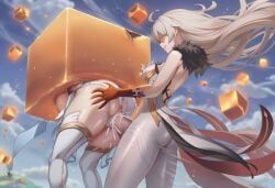 asmoday_(genshin_impact), lumine_(genshin_impact), traveler_(genshin_impact), genshin_impact, hoyoverse