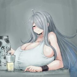 mei_(2b213), 2b213, sn7314, 1girls, big_breasts