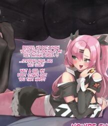nicole_demara, zenless_zone_zero, dokidubs, 1boy, 1girls
