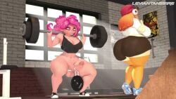 desti_(smg4), human_meggy, meggy_spletzer, octoling, nintendo