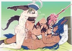 au_ra, blue_mage, kyari_kurama, original_character, raziel_nasser