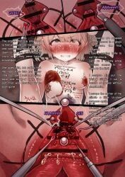 shigure_ui_(vtuber), tegdor, 1girls, amputated_breast, areola