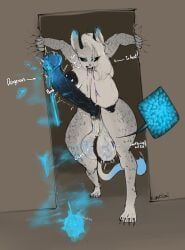 riva_(rivetstheblue), lumystical, silver_tongue, animal_genitalia, animal_penis