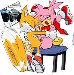 amy_rose, miles_tails_prower, tails_the_fox, sega, sonic_(series)