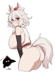 inubashiri_momiji, momiji_inubashiri, touhou, formicid, ass
