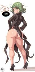 saitama, tatsumaki, one-punch_man, windmill_(artist), 1girls