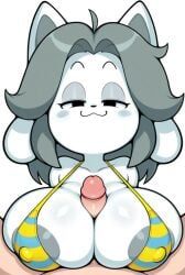 temmie, temmie_(undertale), undertale, undertale_(series), coloredbin.ai