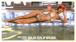 original_character, capmac, 1girls, bikini, female