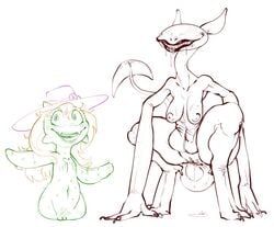 agua, gnathodelli, monstro_village, morbi, breasts
