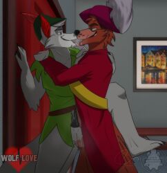 captain_hook, captain_hook_(cosplay), foxy, foxy_(fnaf), otto_wolf