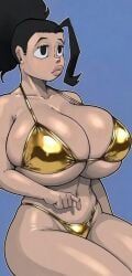 momo_yaoyorozu, my_hero_academia, libi_dos, 1girls, big_ass