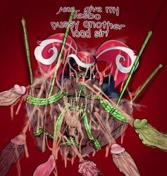 velvette, hazbin_hotel, worms_heads, 1girls, angry
