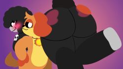 baba_chops_(poppy_playtime), dogday_(poppy_playtime), poppy_playtime, ass_slap, big_ass