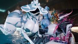 mag_(warframe), oraxia_(warframe), styanax_(warframe), warframe_(species), wisp_(warframe)