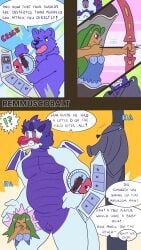 mythology, yu-gi-oh!, remmus_cobalt, anthro, battle