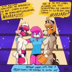 fellowthewulf, anthro, blue_eyes, bodily_fluids, bovid